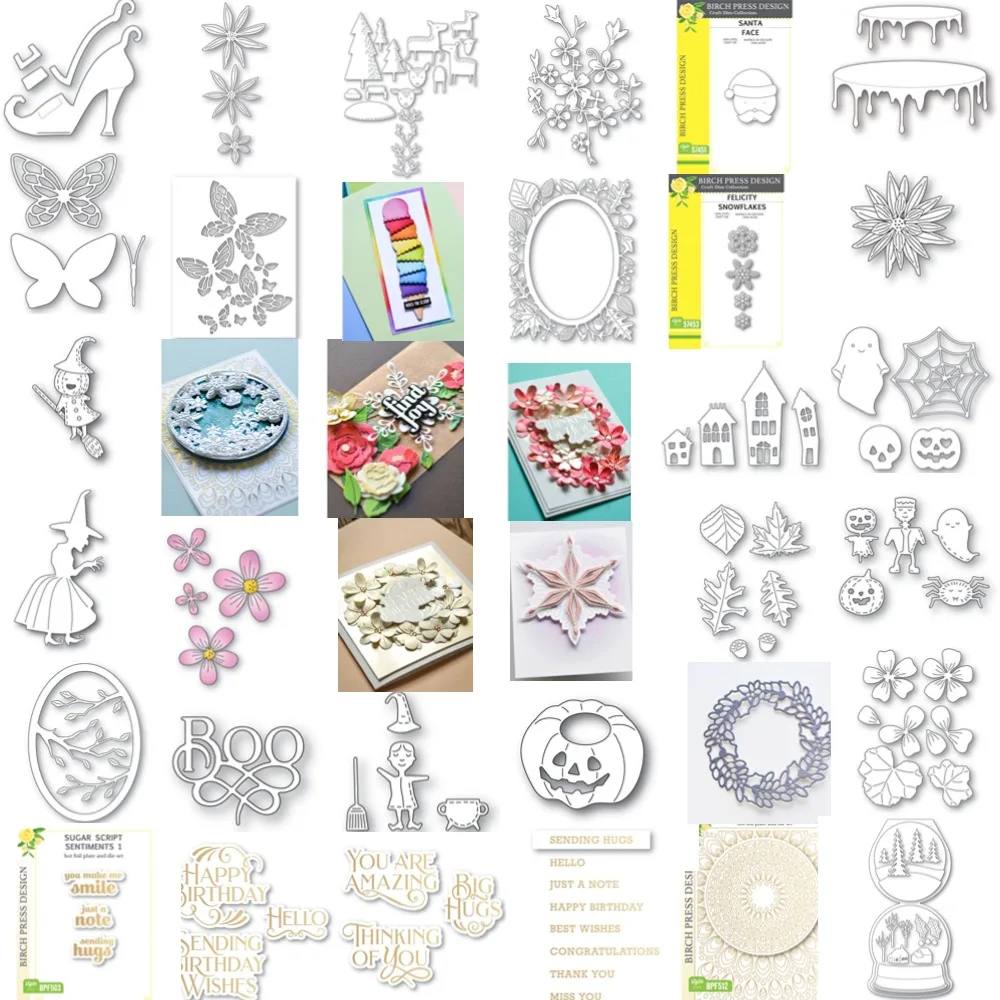 Большая распродажа металлические штампы скрапбук дневник украшение для торта и