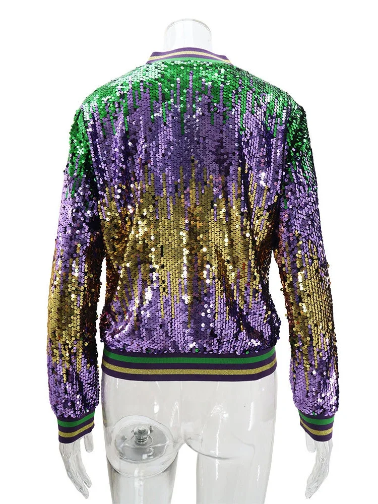 Рисунок 6 - Женская бейсбольная куртка с блестками
