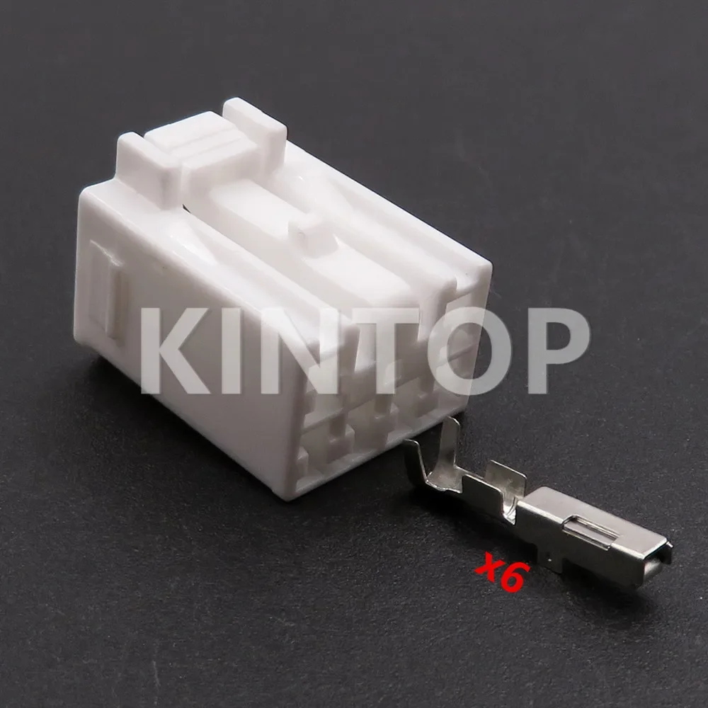 

1 комплект, 6 контактов MG641047 MG651044 7283-1060, автомобильный компакт-диск, мультимедийный хост-динамик, незапечатанная розетка, сборка переменного тока для Toyota