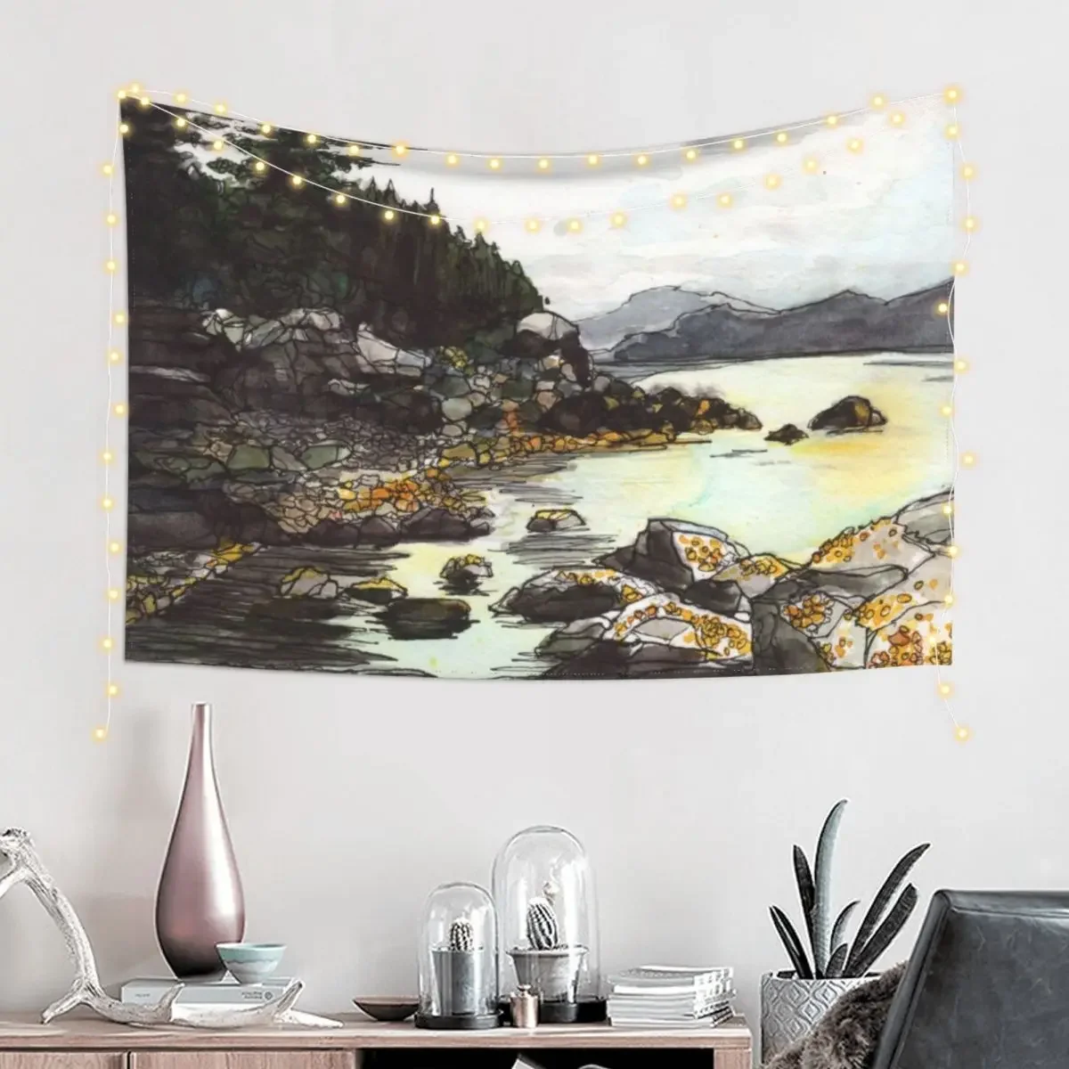 Ситка летом гобелен аксессуары для украшения дома на заказ