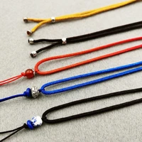 10 pcs chinese traditional nylon pendant cord rope for necklace mixed color adjustable pendants women necklaces colar chain