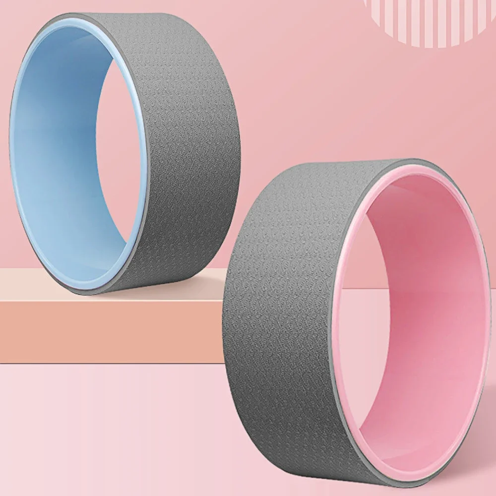 Женское колесо для йоги из ТПЭ PP кольцо пилатеса изгиба спины вспомогательные