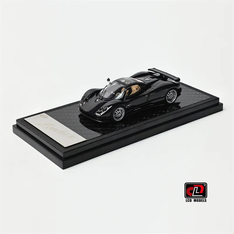Фото Коллекционная модель автомобиля Pagani Zonda C12/Utopia из сплава, масштаб 1:64, с ЖК-дисплеем №2