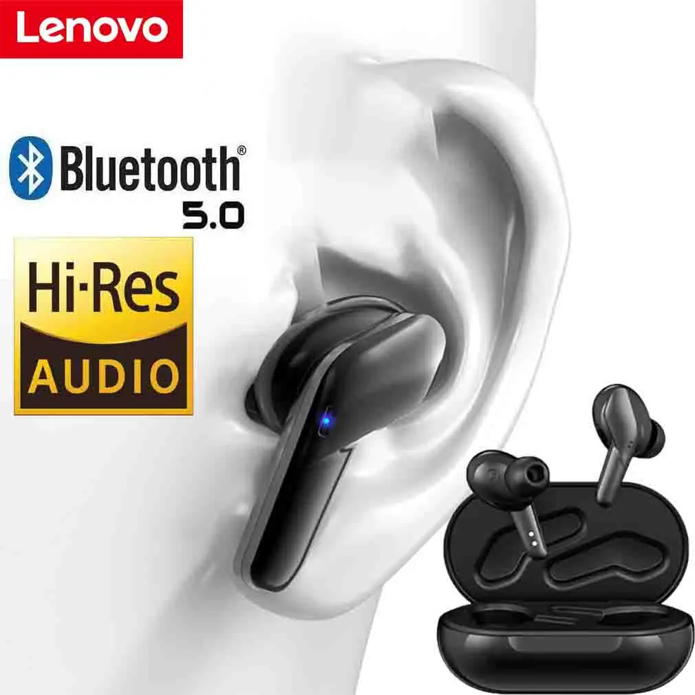 

Lenovo Buds Air 4 Pro Pods Bluetooth Earphone Type C Charging Wireless Headset Handfree HiFi Stereo Game Sport Earphone With Mic