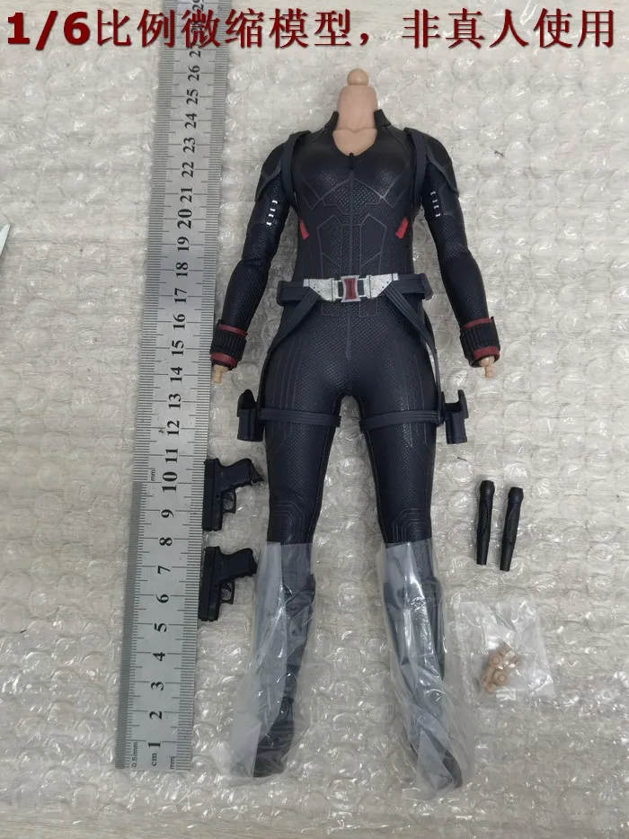 

HotToys HT 1/6 MMS533 Final Battle War Female Superhero Widow 7.0 Version Head Body Black Boots Weapon Model Soldier Accessories