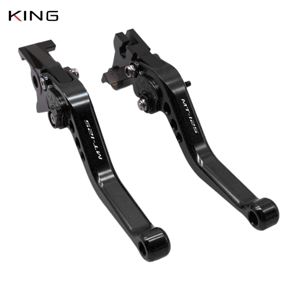 

Fit MT-125 2014-2017, рычаги тормоза для MT 125, аксессуары для мотоциклов, Короткие Рычаги Сцепления