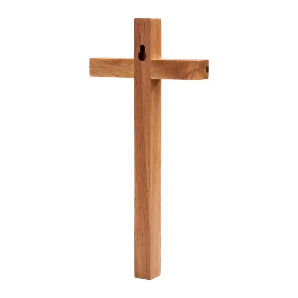 

Wall Hanging Crucifix Jesus Prayer Cross Figurine Gifts Shelf Decorative