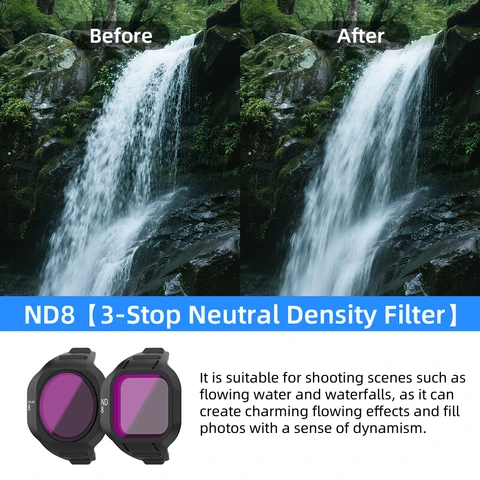 Фильтры для объектива для DJI Mini 5 Pro Drone Gimbal UV CPL ND8/16/32/64 PL Набор фильтров Оптическое стекло Объектив Аксессуар для фотосъемки дрона