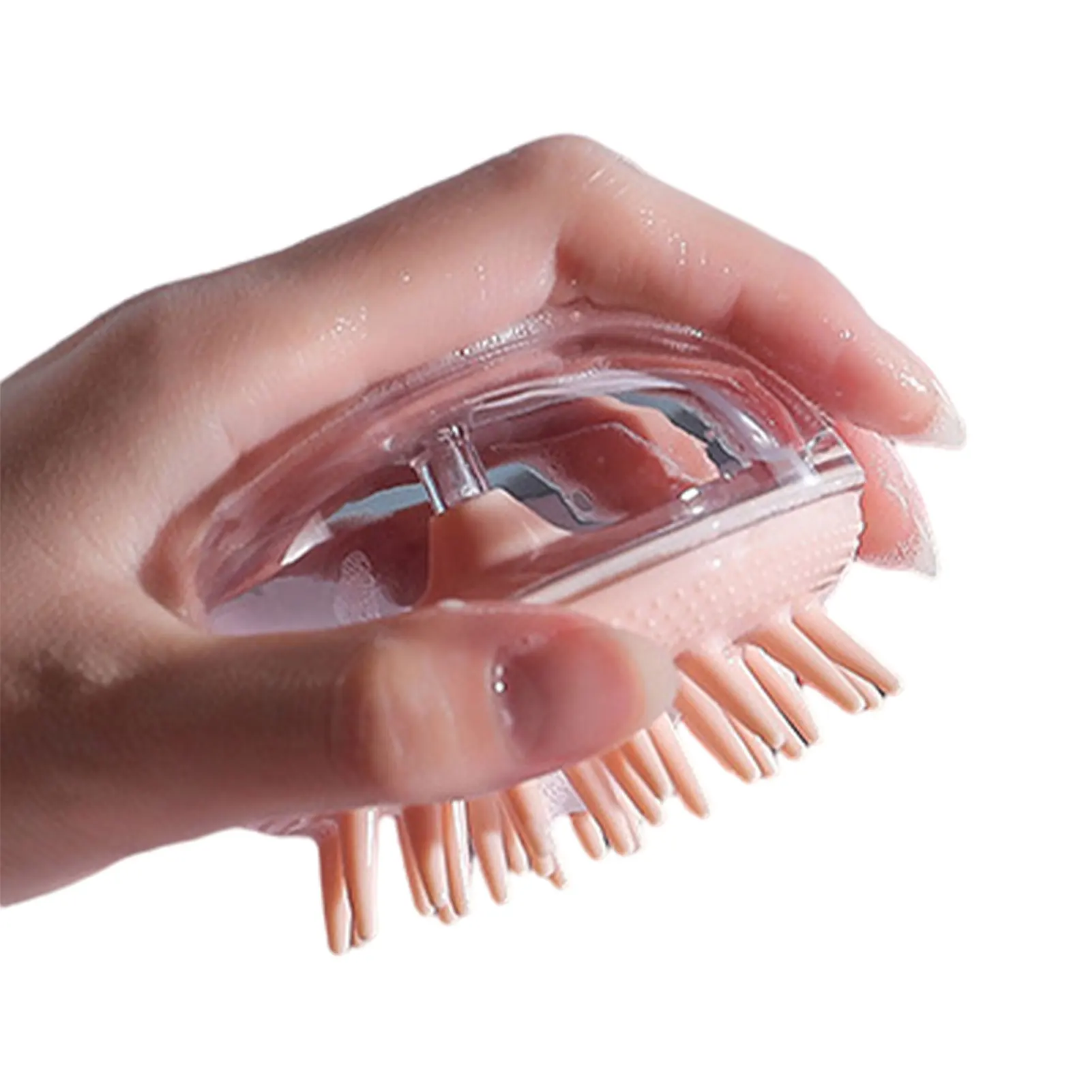 

Jellyfish Hair Shampoo Brush Scalp Massaging Shampoo Brush Jellyfish Shower Scalp Scrubber Comb For Hair Growth Deep Cleansing