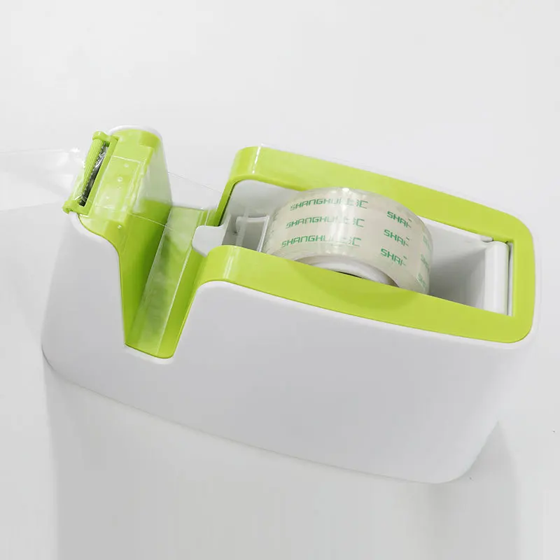 

Shanghui Color Tape Holder, Transparent Adhesive Cloth Rack, Small Plastic Number Tape Machine, Cutter, Ripper, Express Baler