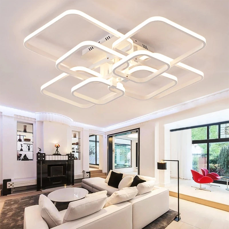 

Modern LED Chandelier for Living Room Led Ceiling Light Bedroom Ceiling Chandelier Ceiling Light for Bedroom with Remote Control
