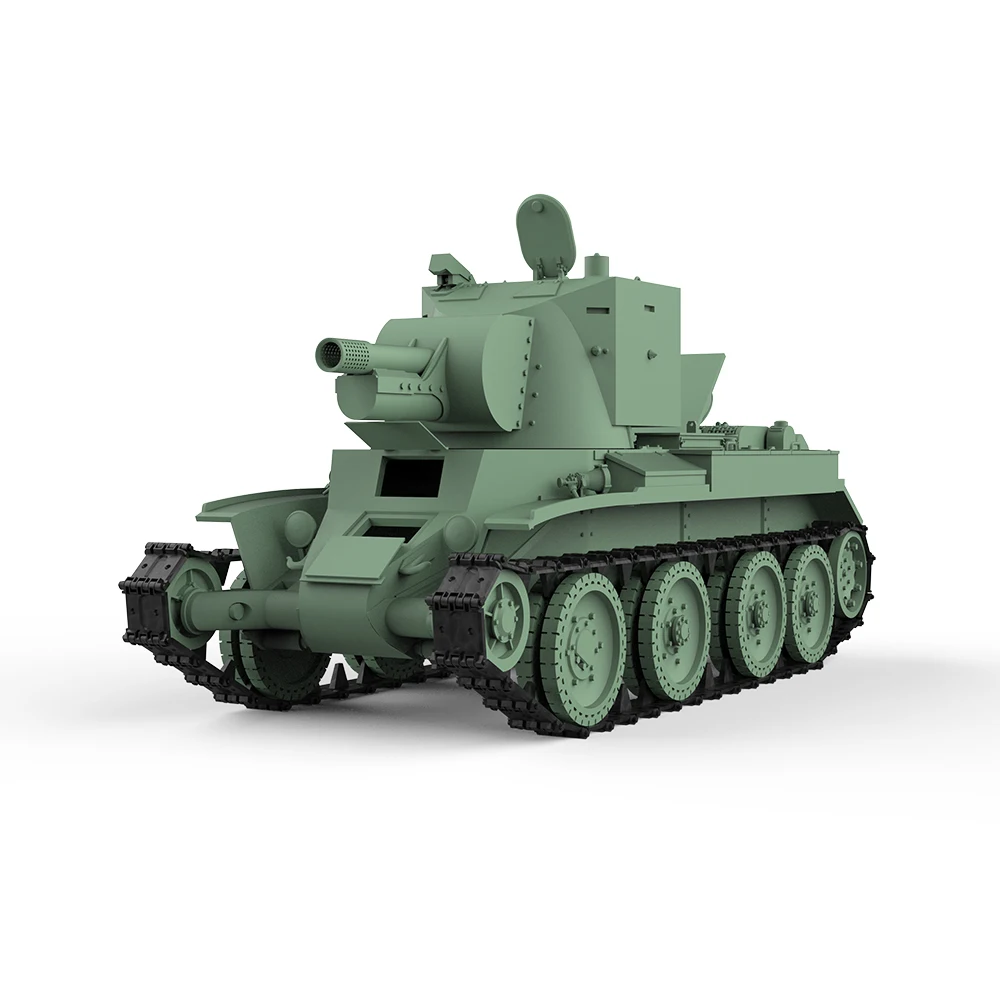 SSMODEL 793 V1.9 1/87 Комплект военной модели Финский световой танк BT-42 WWII WAR GAMES