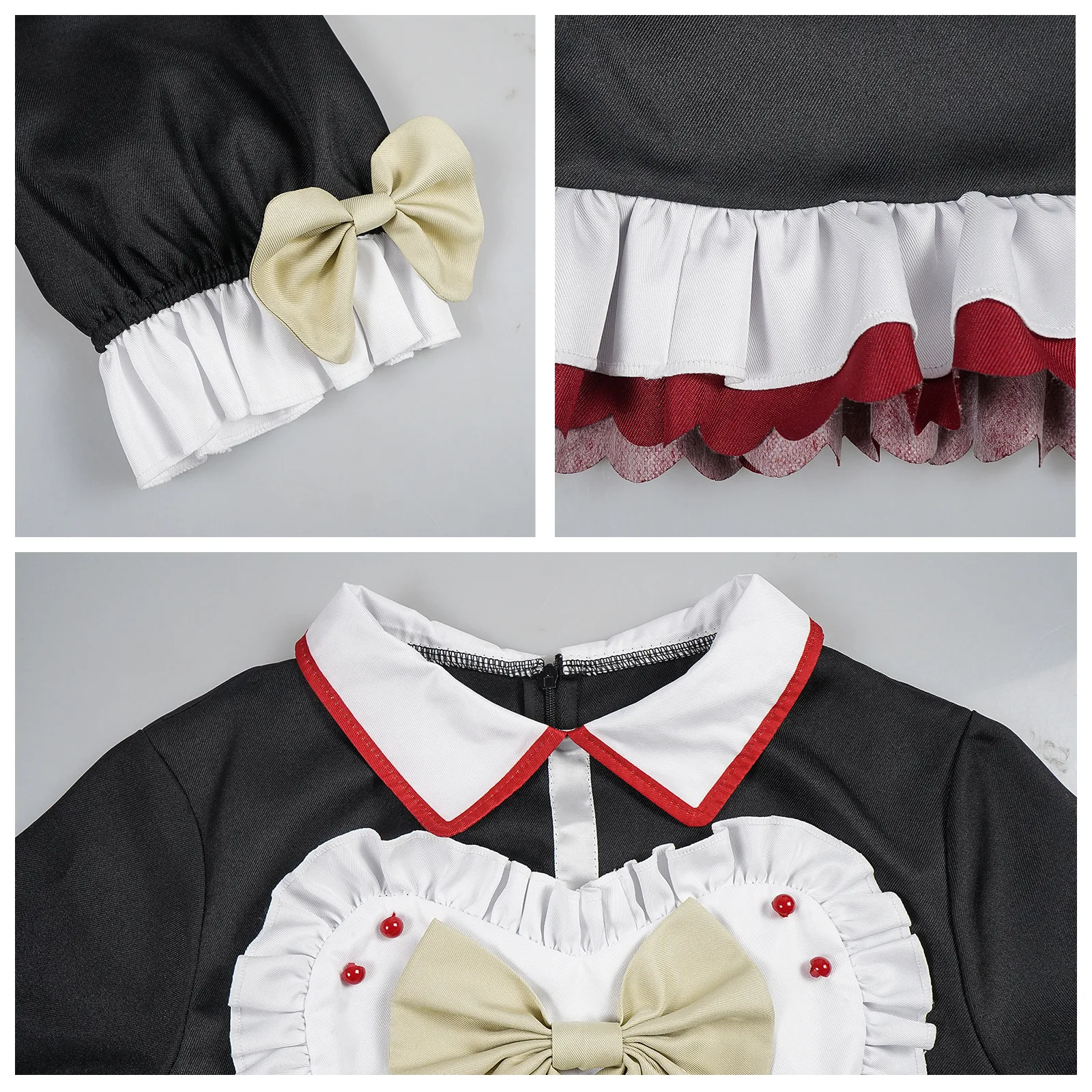 Игра сахарный комикс с Ame-chan Горничная косплей платье для женщин и мужчин