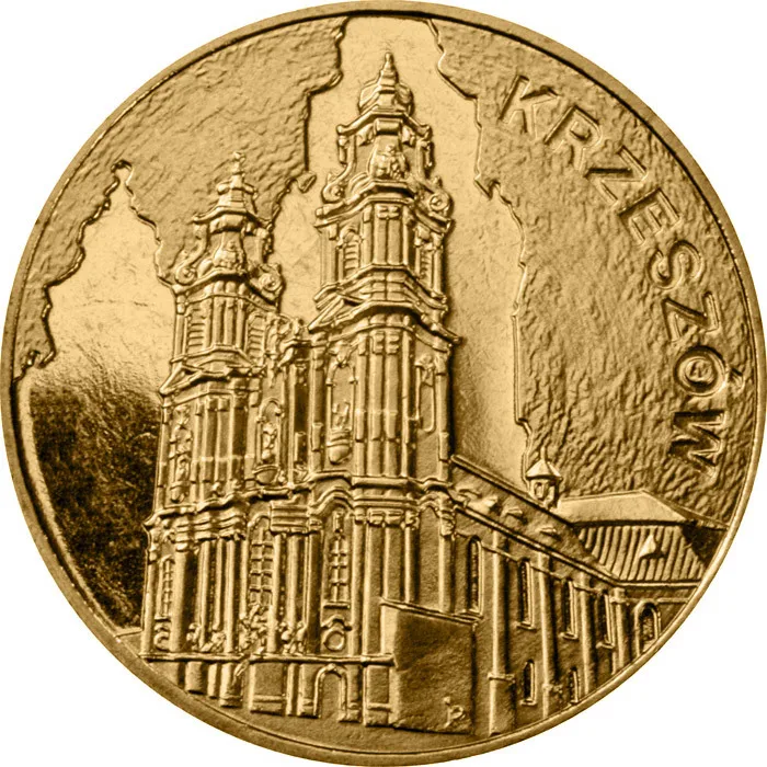 

Памятная монета из Польши серия город 2010-мульшуфу 2 Zlotti циркуляции