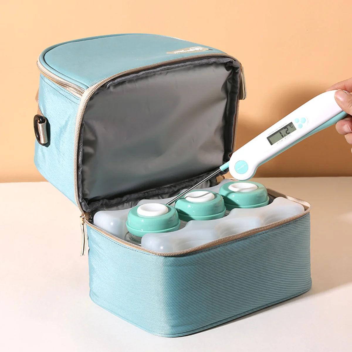 

Ice Lunch Packsbox Bagfreezer Storageboxes Cooler Cold Breatfeeding Accessories Bottle Block