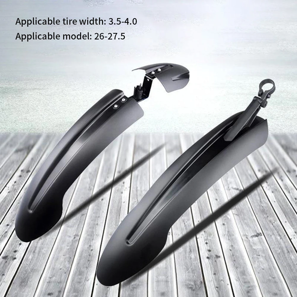 

Snow Bike 20 24 26 Inch Universal Mudguard Fender Wide Tire And Fat Tire Bike Widened Fenders Mudguards Bicycle Accessories