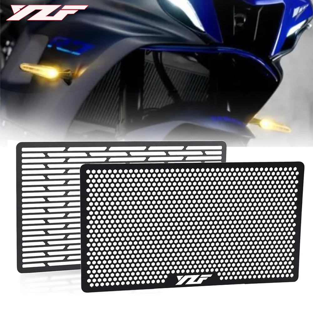 

Аксессуары для мотоциклов Yamaha YZF R7 YZFR7 YZF-R7 2022, решетка радиатора двигателя, защитная крышка радиатора, защита экрана, 2021