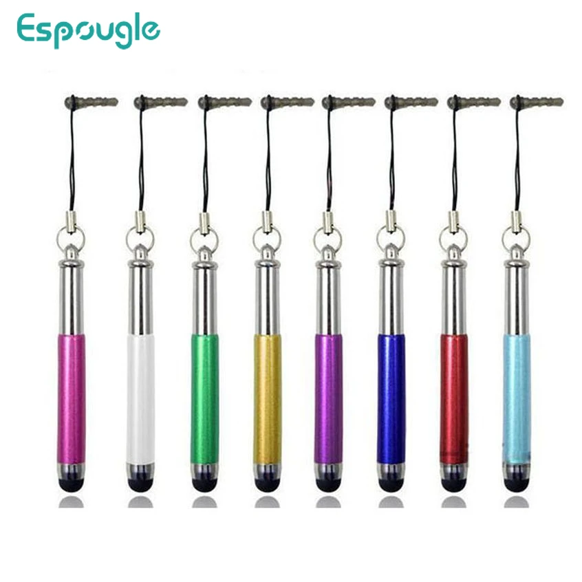 

1000pcs 7.5cm Retractable Capacitive Stylus Touch Screen Teblet Pen For Tablet PC Mobile Phone For iphone Samsung Xiaomi
