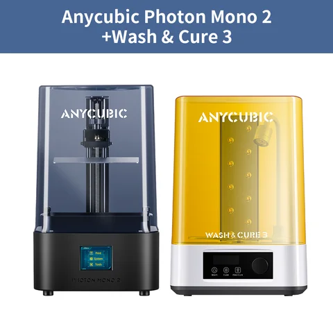 ANYCUBIC Photon Mono 2 LCD UV Смола 3D-принтер Высокоскоростная 3D-печать 6,6 "4K + монохромный экран Размер печати 165 * 143 * 89 мм