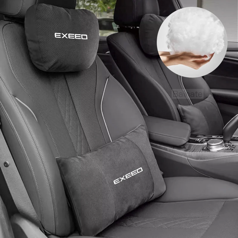 Фото Для Chery Exeed LX TXL VX ETi 2020-2024 автомобильный подголовник, поддержка шеи, подушка для сиденья, поясничная подушка, дышащая мягкая подушка для шеи, аксессуары №5