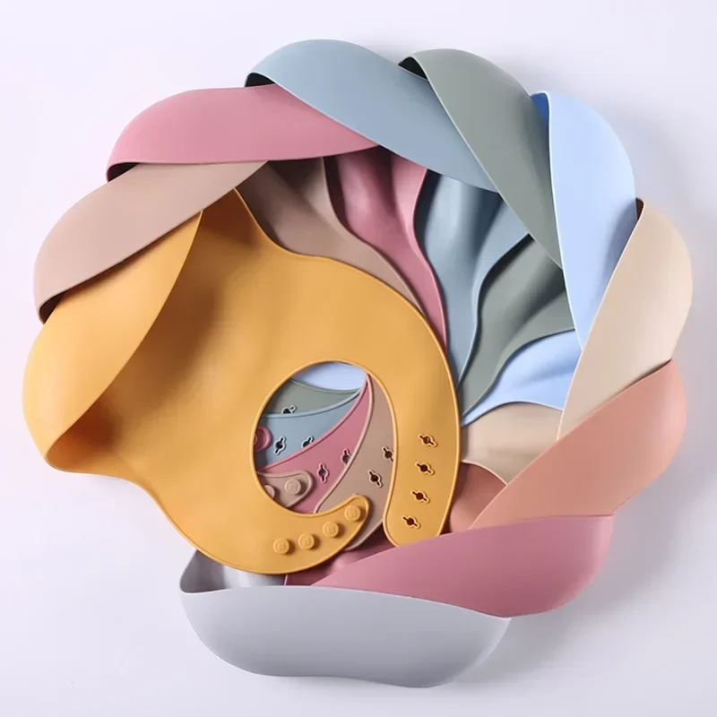 Детские силиконовые нагрудники водонепроницаемые Дополнительная еда