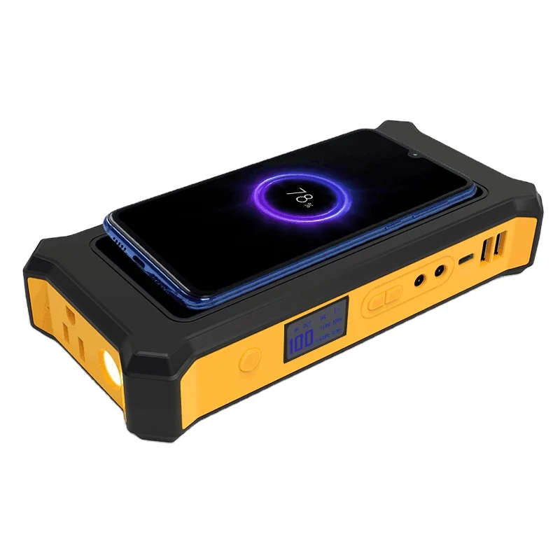 

popular products 2023 portable power station mini solar 27000mAh power bank casing charger innovative wireless power bank