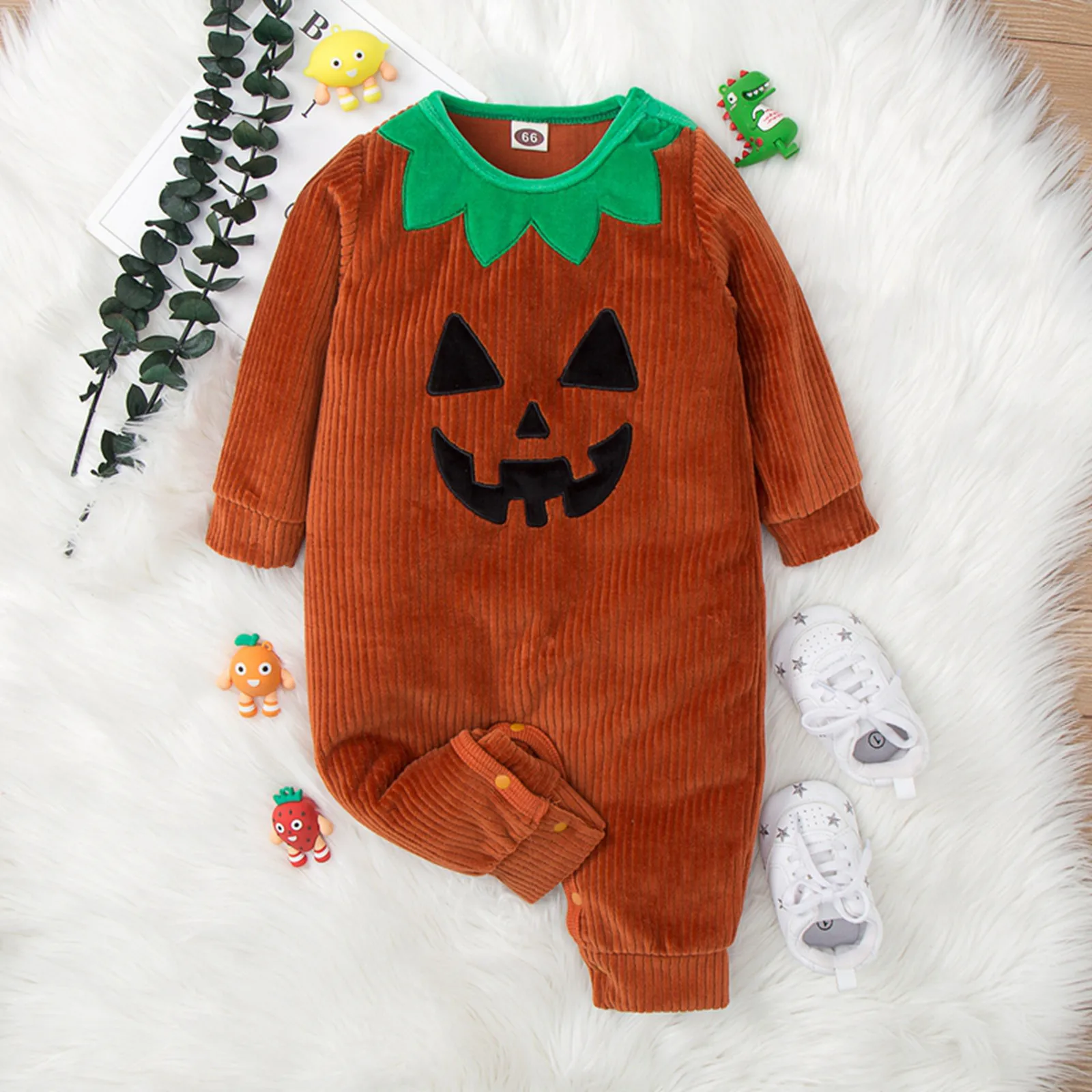

Toddler Girls Christmas Outfits Toddler Kids Girls Boys Infant Halloween Pumpkin Romper Jumpsuit Cloths 12 18 Month Romper Girl