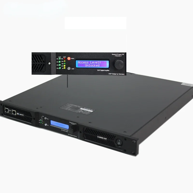 D2-4200 Club усилитель сабвуфера басов Fir Dsp евро мощности 4000 Вт 8 Ом