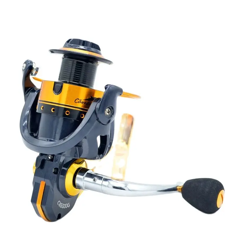 15kg Drag Power Big Game Bass Fishing Aluminum Body And Spool 5:1/4.7:1 Saltwater Luer Fishing Coil