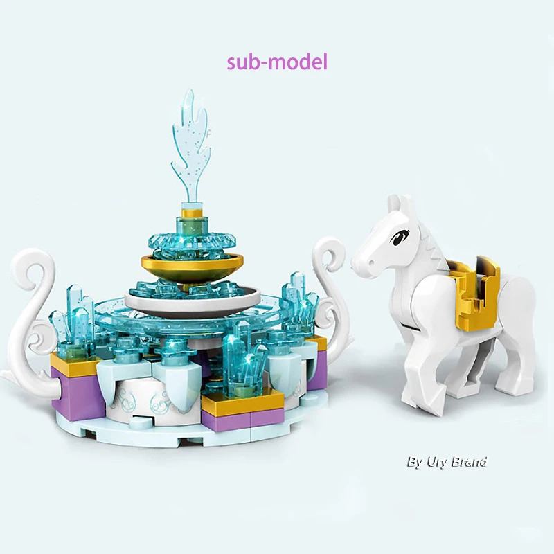 705 шт. Детский конструктор ледяная игровая площадка 8 в 1 | Игрушки и хобби