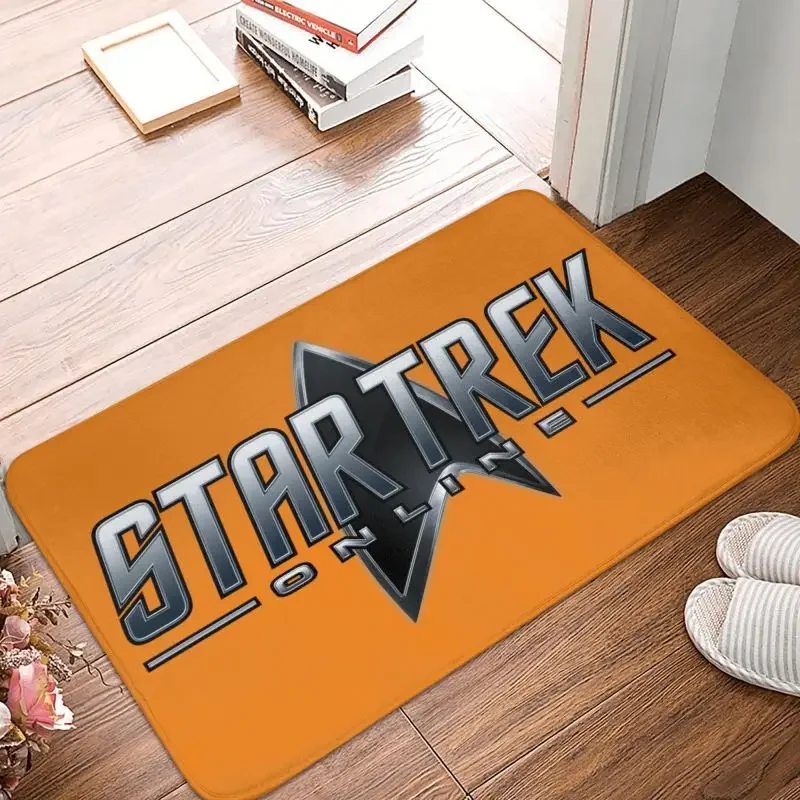 

Дверной напольный Противоскользящий комнатный Придверный коврик Star Treks для ТВ-сериала научной фантастики, входной коврик для гостиной