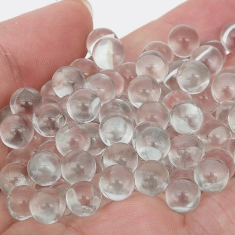 Лабораторные Твердые круглые прозрачные стеклянные бусины Zeolite шарики