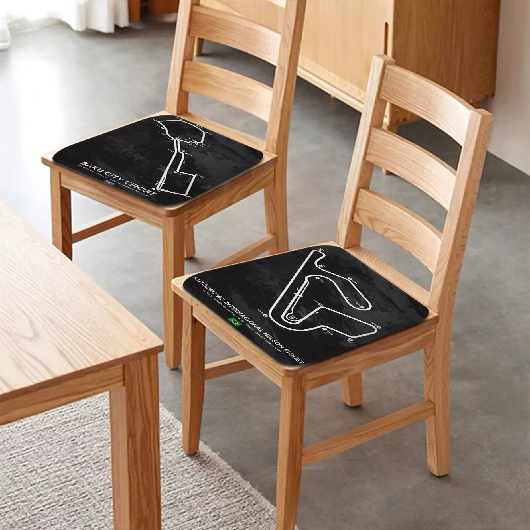 

Anime Saber Lily Girl Tie Rope Seat Cushion Office Dining Stool Pad Sponge Sofa Mat Non-Slip Chair Cushions