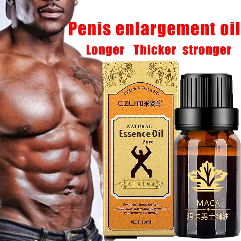 

Penis Enlargement Oil Big Dick Enhance Growth Sexy Orgasm Delay Massage Oil for Men Cock Erection Improving Sexual Function