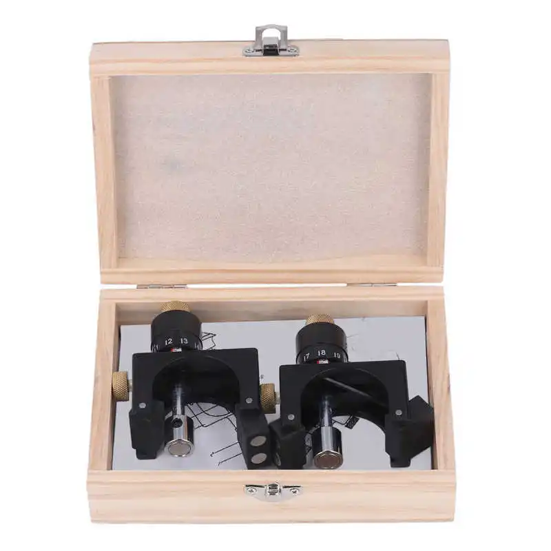 

Jointer Blade Setter Gauge High Carbon Steel Planer Knife Setting Jig with Wooden Box for Woodworking