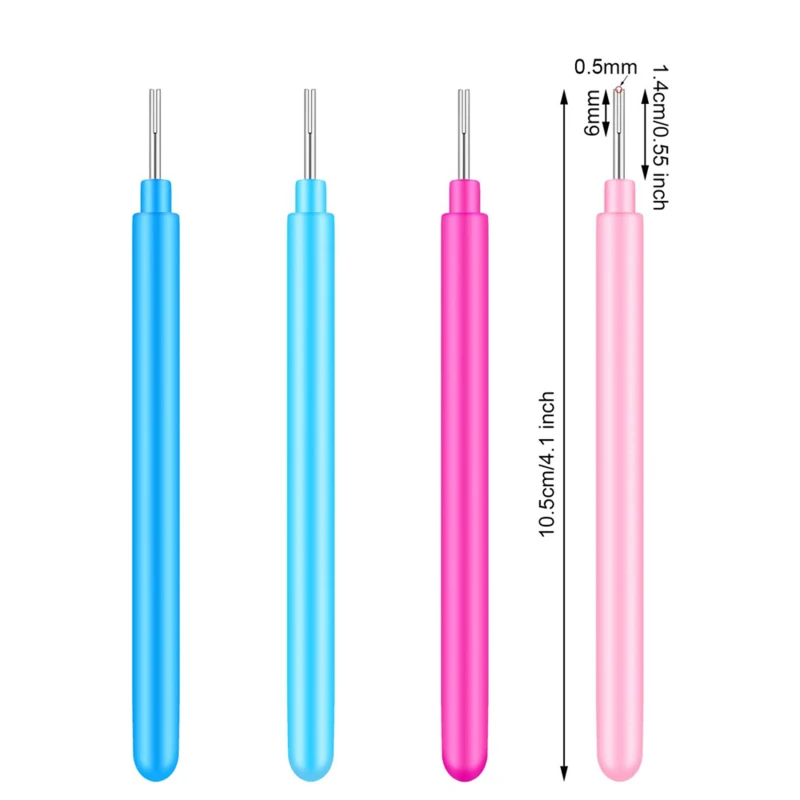 7/6/12Pcs Paper DIY Set Quilling Tool Tweezer Needle Pins Slotted Pen Kit Assorted Color Origami Scrapbooking