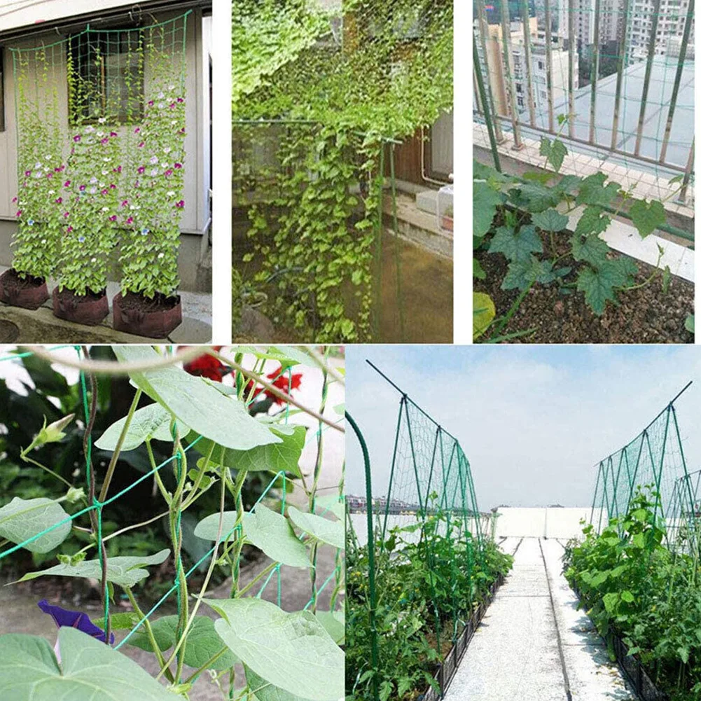 

1 Pcs Garden Netting Tear-resistant UV-stabilized Climbing Net High Density Polyethylene Better Yields And Crop Success