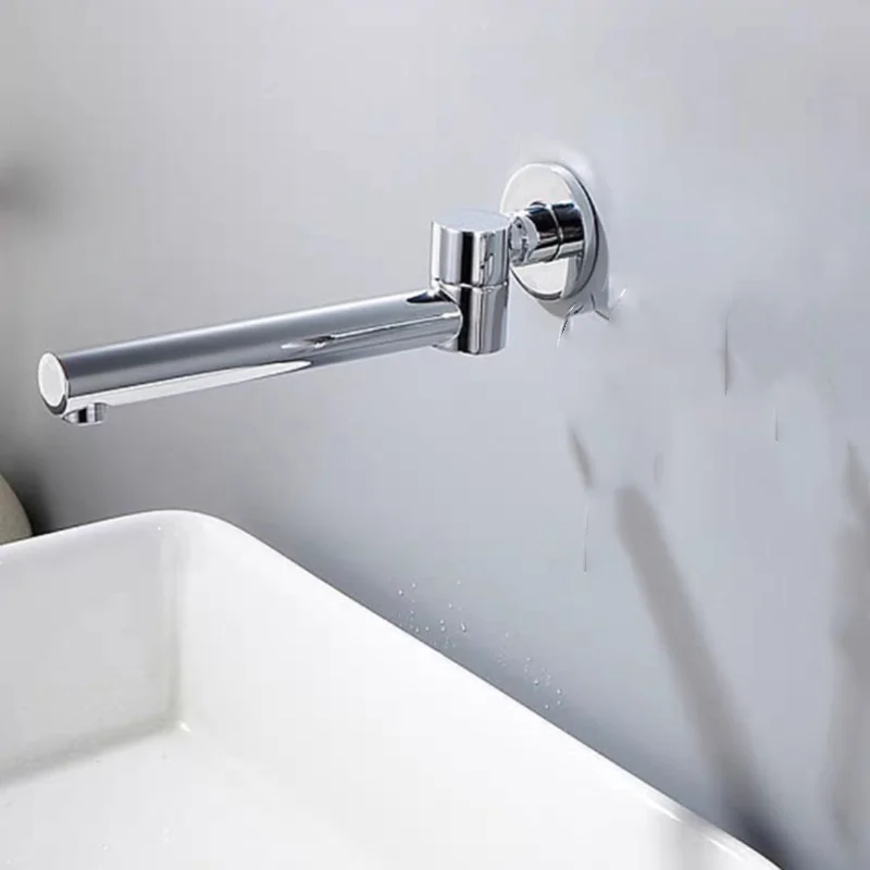 Смеситель для раковины в ванной комнате, смеситель с поворотным изливом, аксессуары, настенный выпуск для воды, черный, серый, латунный смеситель для ванны, кран