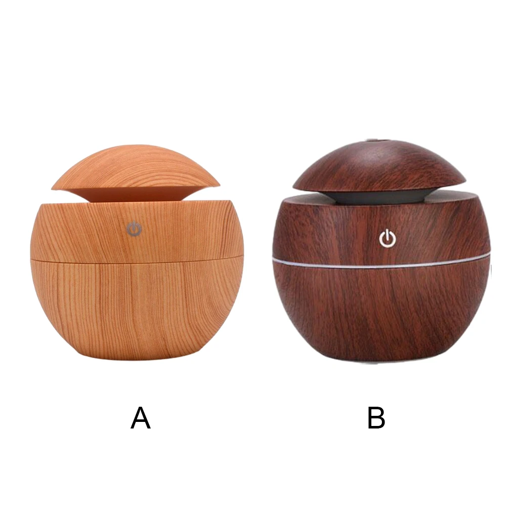 

Household USB Ball Aromatherapy Humidifier Mute Wood Grain Sprayer Aroma Diffuser Fragrance Atomizer Home Car Decoration