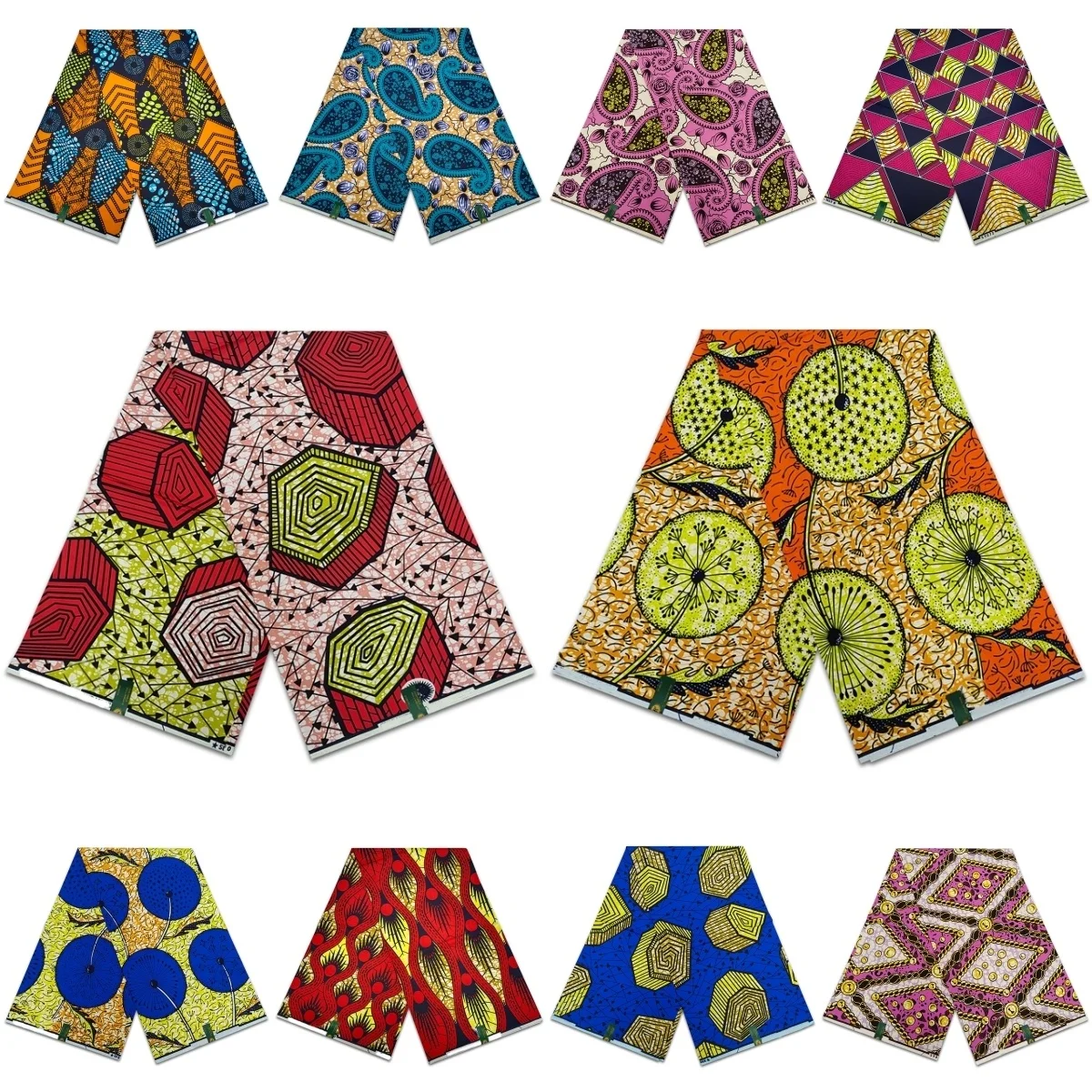 

2023 воск для платья из Анкары высокого качества, 100% хлопок, принт в африканском стиле, гарантированно натуральная вощеная ткань, 6 ярдов, мягкая