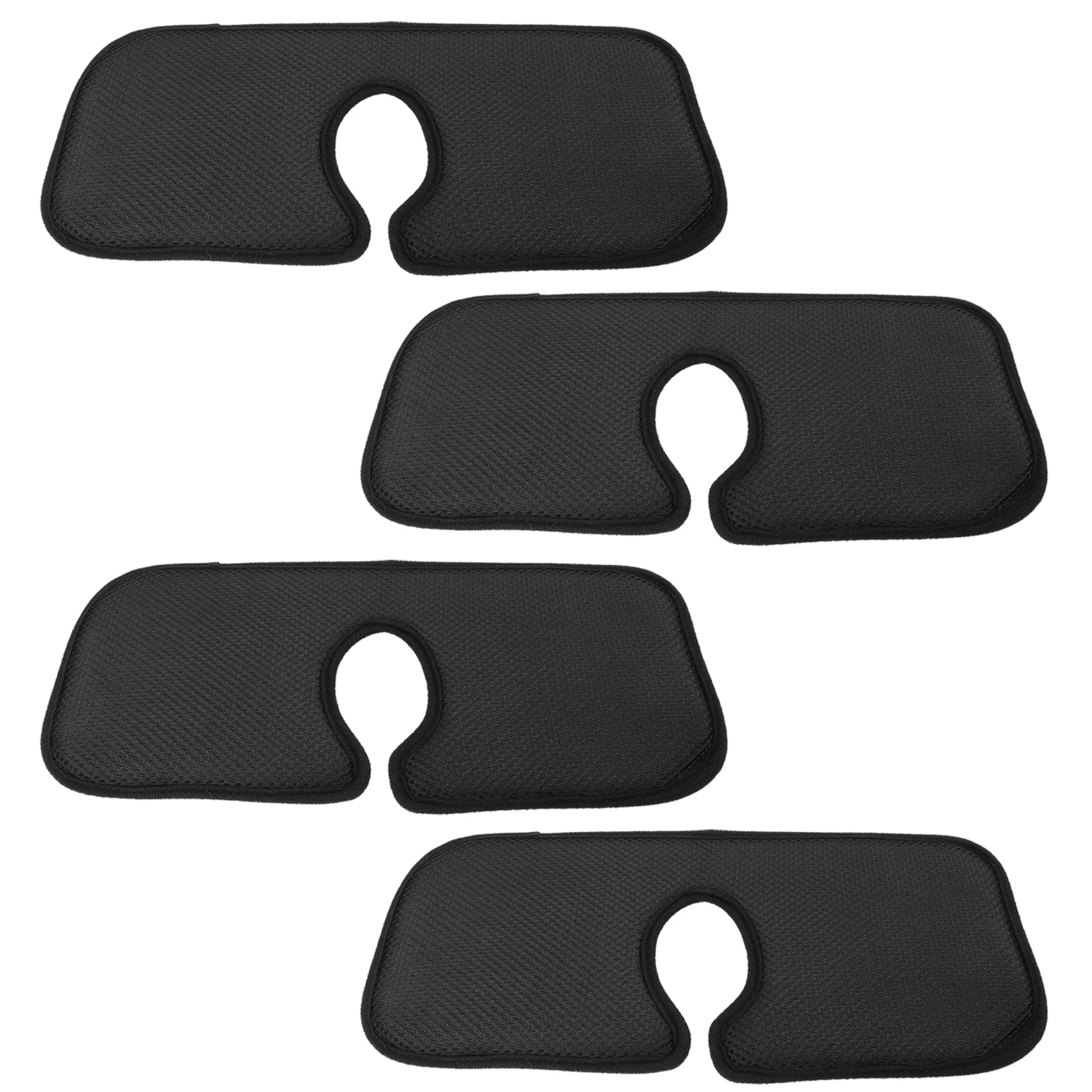 

4pcs Absorbent Pads Sink Mat Absorbent Washable Backsplash Absorbent Pad