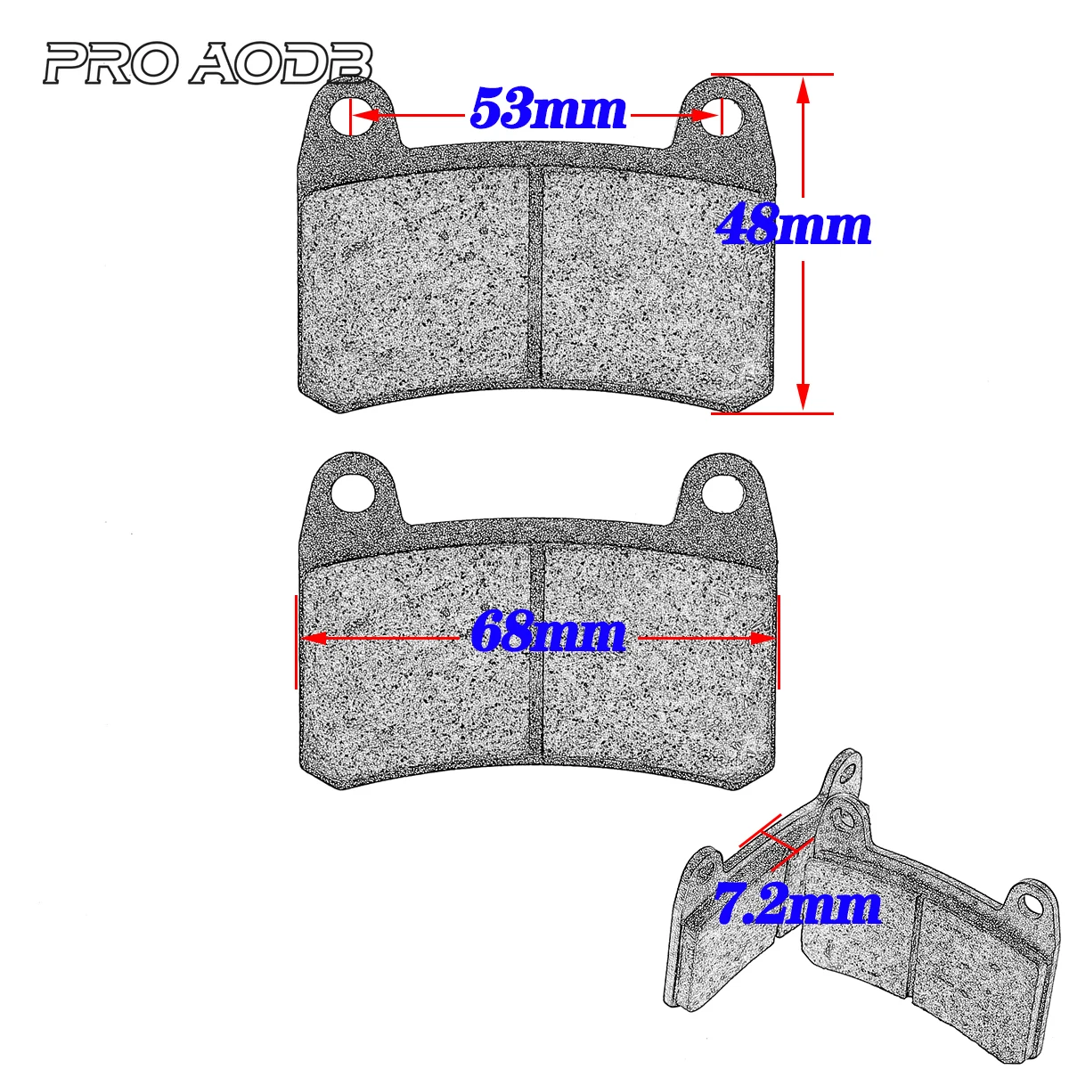 Передние тормозные колодки для мотокросса Benelli BJ300 BJ300GS BN300 TNT 300 302 R 302S Keeway RKV 125 150 200