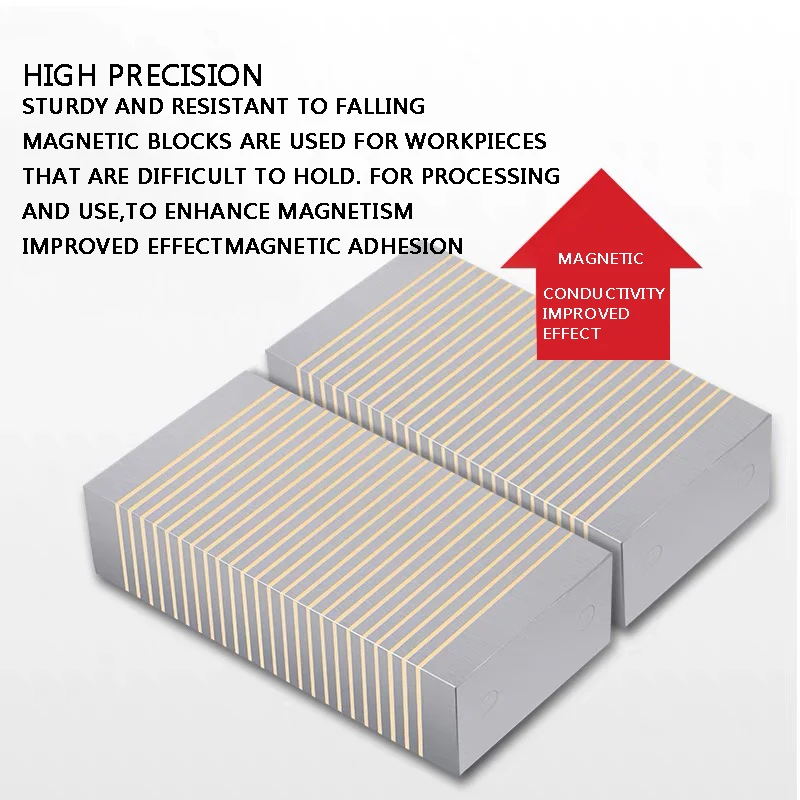 V-образный Магнитный токопроводящий блок с присоской