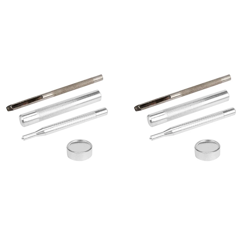 

8PCS 831 Type Metal Snap Fasteners Press Studs Button Installation Tools Hand Punch Tool Set DIY Materials Accessories