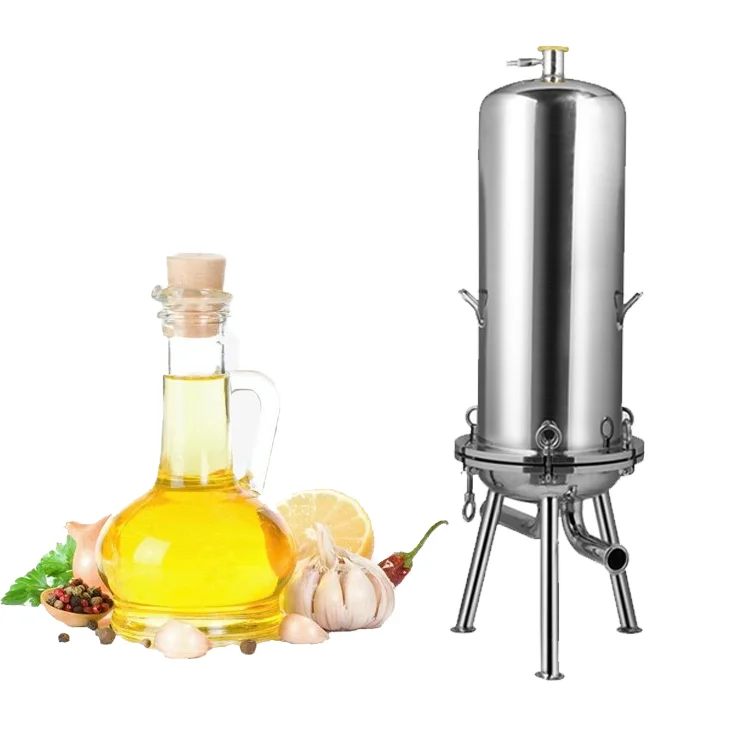 

[TS Filter] direct supply food grade 316L stainless steel filter housing virgin coconut oil filter for coconut oil purification