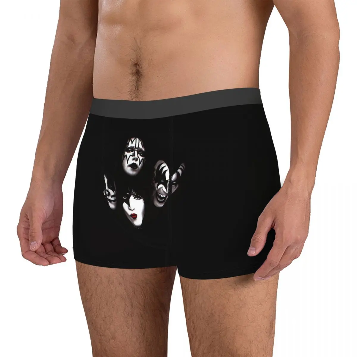 Мужские трусы-боксеры Kiss мягкое нижнее белье Super Star Homme новинка женские трусы