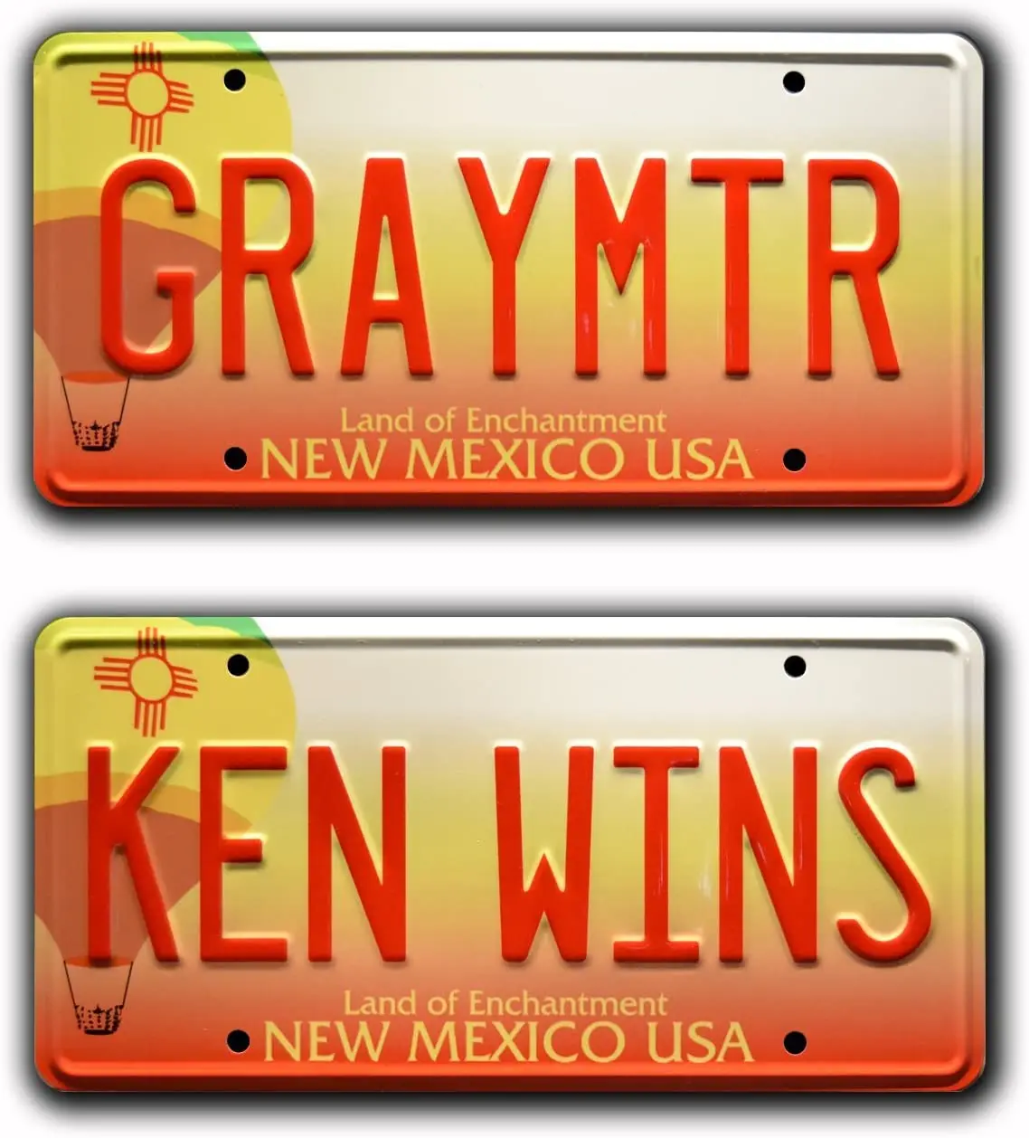 

Celebrity Machines Breaking Bad | GRAYMTR + Ken WINS | Metal License Plates 1