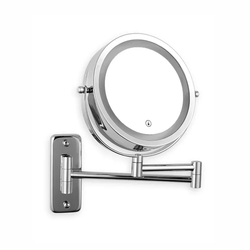 Настенное умное светодиодное зеркало для макияжа ванной комнаты 3X 5X 7X10X