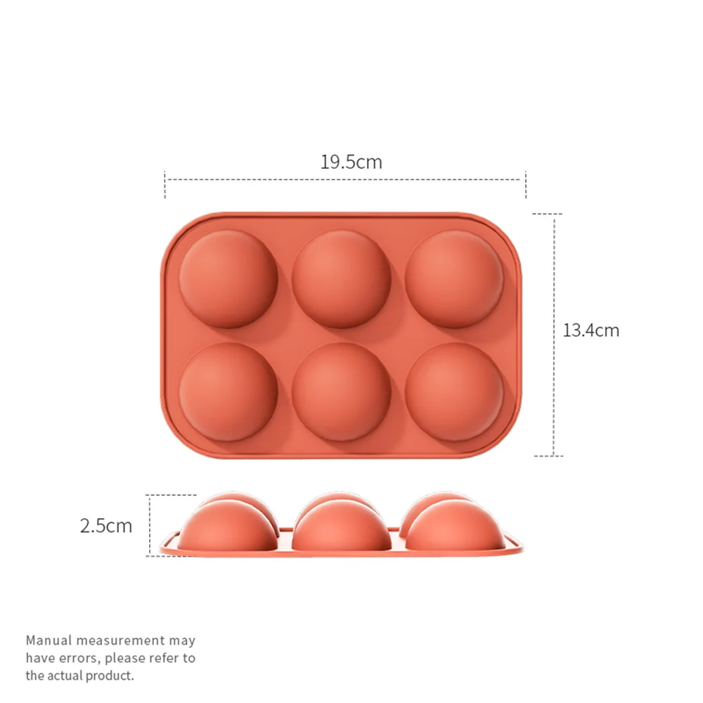 

Силиконовая форма для выпечки полусфера