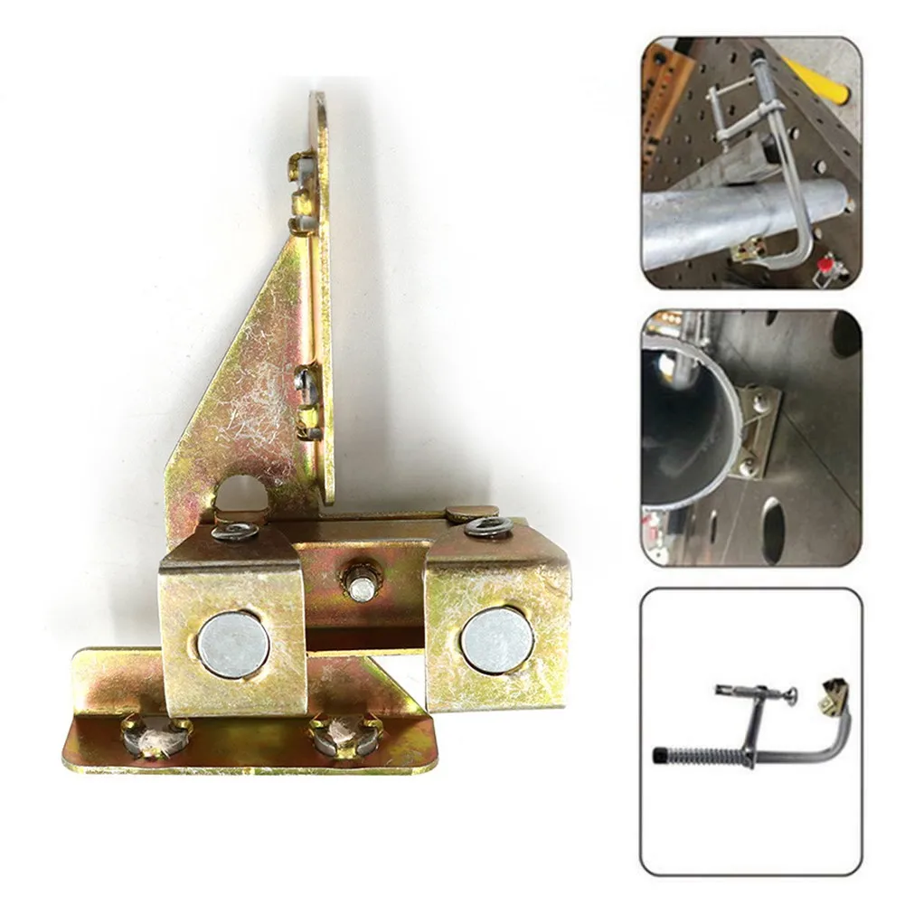 

Welding Magnet Welding Clamp Head Adjustable Magnetic Welding Support Ground Clamp Holder Welding Clamp For Door Casement Tool